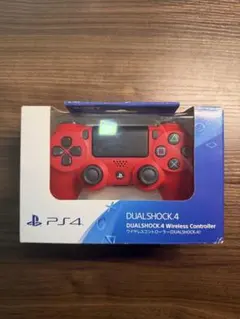 PS4 ワイヤレスコントローラー DUALSHOCK 4 レッド 本体