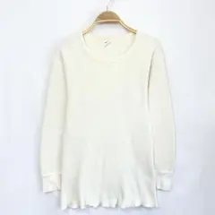 70s USA製 snowdrift サーマル ロンT アンダーシャツS66b