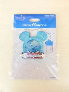 東京ディズニーシー 25周年 ジュビリーバッジ