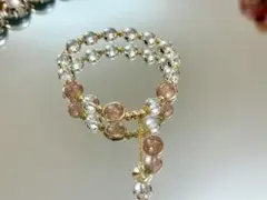恋愛運up〜ローズクォーツブレスレット