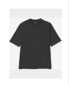 UNIQLO スラブハイネックT ブラック