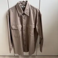 UNIQLO U ワークオーバーサイズシャツ　Mサイズのサムネイル