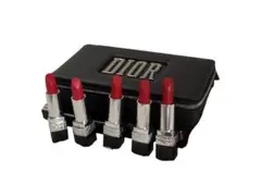 新品未使用 Dior 口紅 5本セット 専用ケース付きルージュディオール