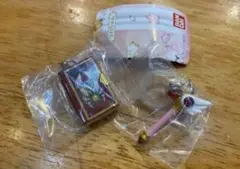 カードキャプターさくらめじるしアクセサリー2 クロウカードブック封印の杖 2点