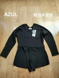 AZUL レディース　長袖ニット　黒　size:M　新品未使用　即購入可