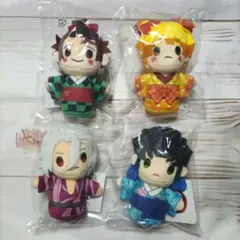 鬼滅の刃 ぽてっとますこっとぬいぐるみ 玉壺 空喜 積怒 哀絶 可楽 憎