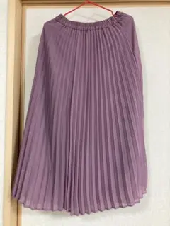 プリーツスカート ロングスカート