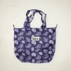 Semon トートバッグ 千鳥格子柄 ブラウン PATTERN ECO BAG - メルカリ