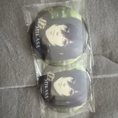 進撃の巨人缶バッジvol.10 ミカサ2点