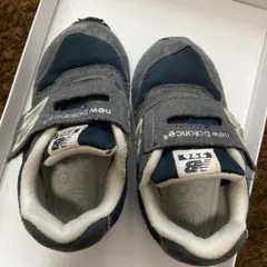 new balance 996 ネイビー/グレー ベルクロスニーカー