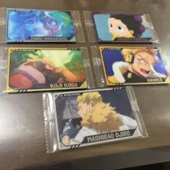 僕のヒーローアカデミア ウエハースカード5枚セット