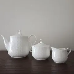 未使用品◆ナルミ シルキーホワイト 5客セット C&S プレート ティーポット他 2025年最新】NARUMI シルキーホワイト ティーポットの人気アイテム