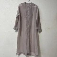 nano universe ロングシャツワンピース