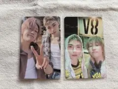 SEVENTEEN V8 ユニットトレカ2枚セット - メルカリ