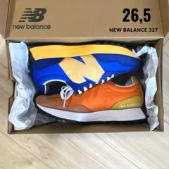 ✨箱あり✨ New Balance 327 Marine Blue/Orange