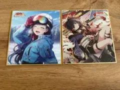 プロセカ　白石杏　30a　ゲレンデ　正月　色紙