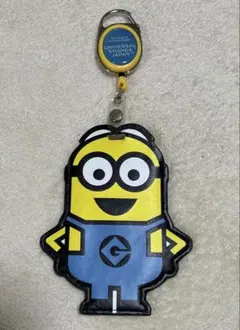 USJ ミニオン のリール付きパスケース（定期入れ）