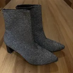 GU ポインテッドニットブーツ　XL グリッター ポインテッドトゥブーツ