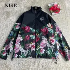 美品✨NIKE 花柄　ナイロンジャケット　ウィメンズフロールウーブンジャケット