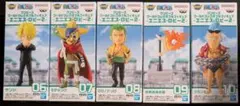 ワンピースワールドコレクタブルフィギュア エニエス・ロビー2、5体セット