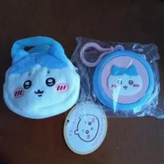 ちいかわ ぬいふわトートミニ まんまるシリコンミニポーチ ハチワレ