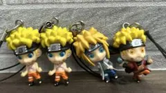 NARUTO うずまきナルト 波風ミナト フィギュア ストラップ
