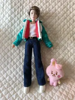 BTS ドール服 ニットジャケット＆フーディー　ジミン 2025年最新】マテルドール bts ジミンの人気アイテム - メルカリ