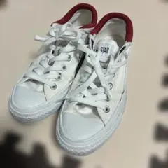 CONVERSE ALL STAR ホワイト/レッド スニーカー