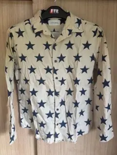 AFAME 星柄 長袖シャツ Mサイズ