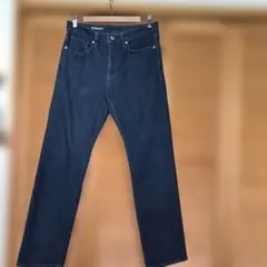 ストレートデニム 30 (76cm) ダークブルー