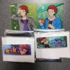 鬼龍紅郎　缶バッチ＆クリアカード