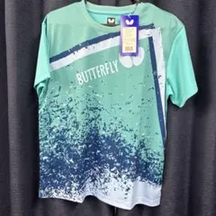 Butterfly ブリンカ Tシャツ ターコイズブルー S