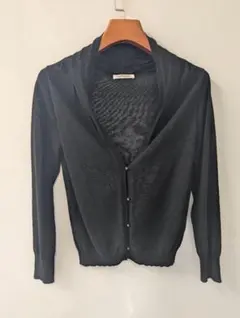 ニューヨーカー NEWYORKER黒色カーディガン