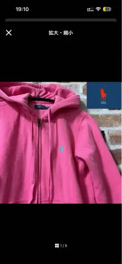 2025年最新】POLO RALPH LAUREN カラー：ピンク系 パーカーの