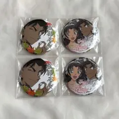 名探偵コナン　SEGA セガ　缶バッジ　服部平次　遠山和葉