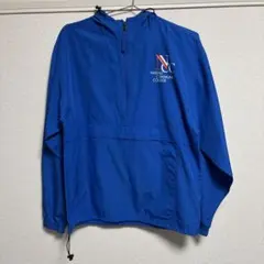 Champion ナイロンジャケット 古着 青