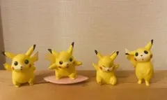 【モンコレ初期】ポケモン ピカチュウ フィギュア 4体セット