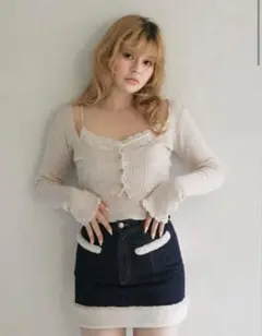 正規品 andmary Clala layered set AM1170 - メルカリ