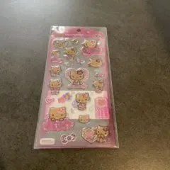 正規品　サンリオ　キティ　ドロップジェリーシール 日焼けサマー　未使用　ぷっくり