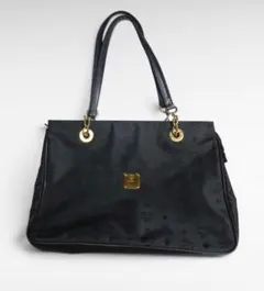 MCM エムシーエム ヴィセスト柄 チェーンショルダー トートバッグ ナイロンのサムネイル