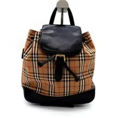 【美品】BURBERRY リュック ノバチェック シャドウホース 鞄のサムネイル