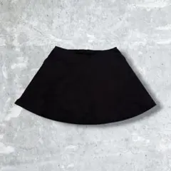 GU ドライストレッチスコート ブラック 3XL フレア インナーパンツ有 薄手のサムネイル
