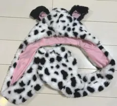 ディズニー　101匹わんちゃん　ファンキャップ マフラー　リゾート