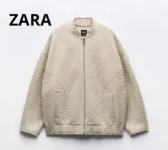 ブークレーオーバーサイズボンバージャケット ZARA
