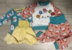 腹巻き付きパジャマセット 90サイズ