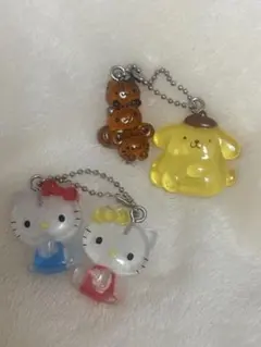 サンリオ なかよしドロップチャーム ハローキティ　ポムポムプリン