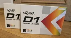 【新品未使用】本間ゴルフ HONMA D1 ゴルフボール 2ダース（計24球）のサムネイル