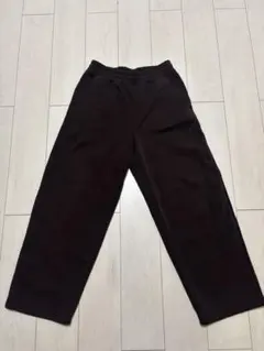 UNIQLO C スウェットワイドパンツ ブラウン M