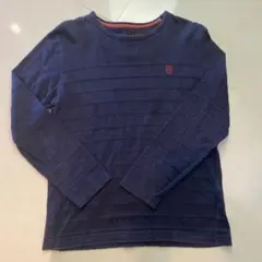 BLACK LABEL CRESTBRIDGE ネイビー ストライプ ニット