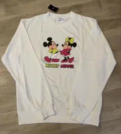 【WEGO】新品未着用 ミッキー＆ミニー スウェット L サイズ